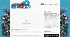 Desktop Screenshot of northtexasreeffanatics.org