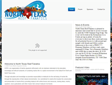 Tablet Screenshot of northtexasreeffanatics.org